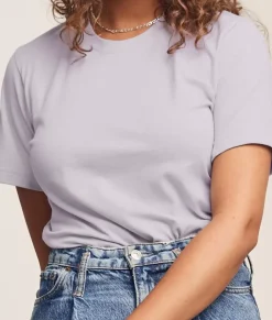 Women Nayked Apparel T-Shirts>Women'S Ridiculously Soft Relaxed Fit 100% Cotton T-Shirt | New Arrival Colors