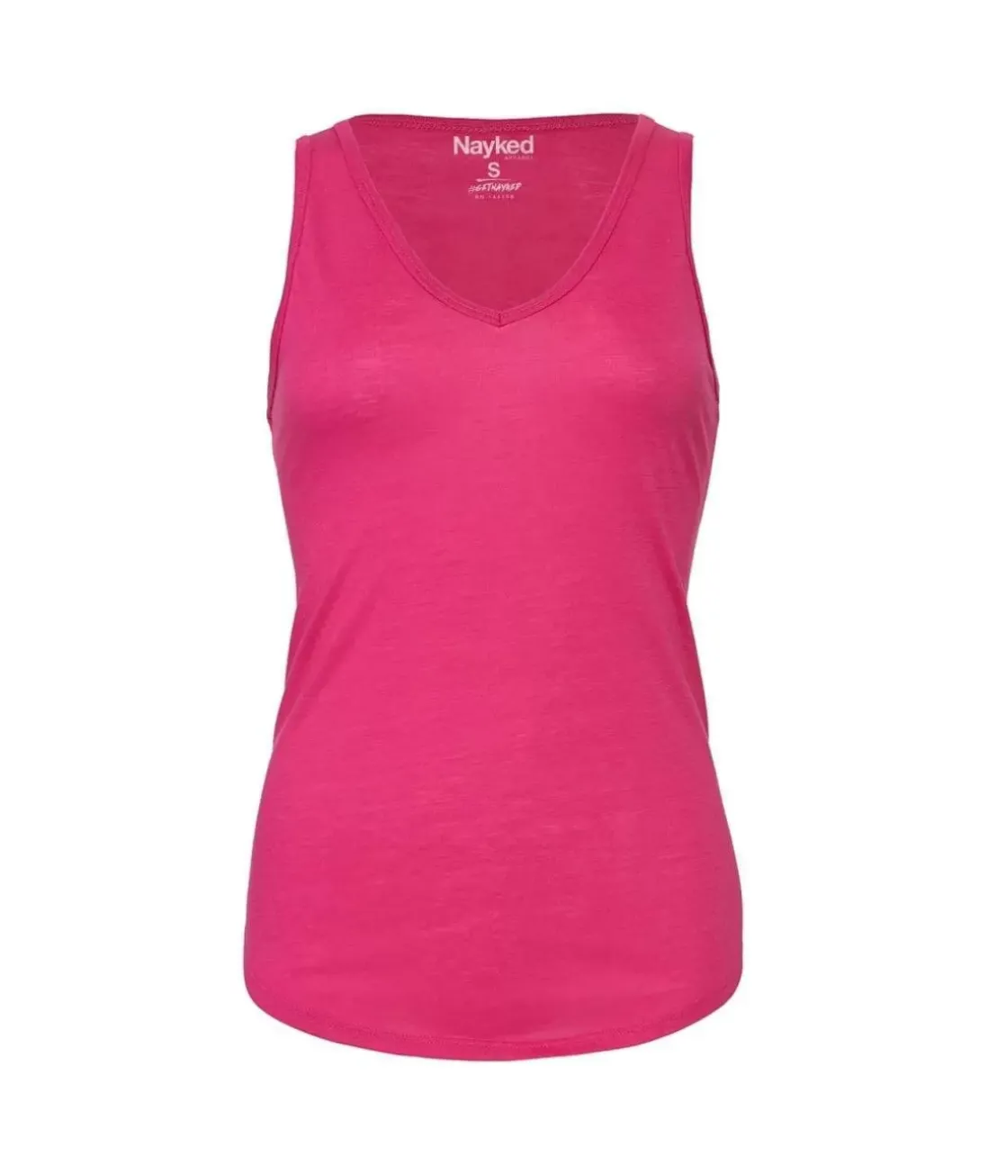 Women Nayked Apparel Tops>Women'S Ridiculously Soft Lightweight Flowy V-Neck Tank Top