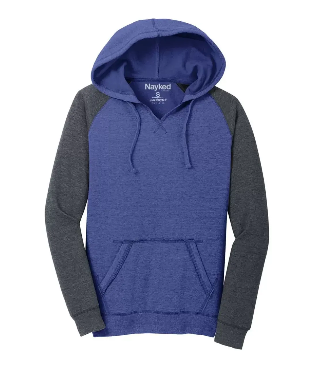 Women Nayked Apparel Tops>Women'S Ridiculously Soft Raglan Fleece Hoodie