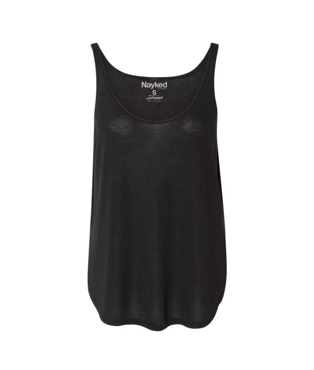 Women Nayked Apparel Tank Tops>Women'S Ridiculously Soft Lightweight Flowy Tank Top With Side Slits