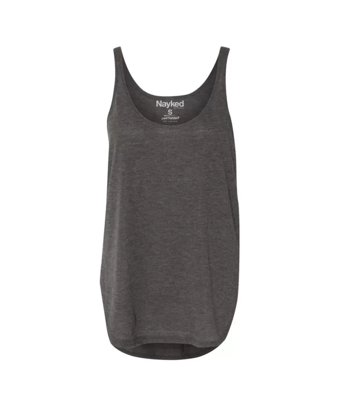 Women Nayked Apparel Tank Tops>Women'S Ridiculously Soft Lightweight Flowy Tank Top With Side Slits