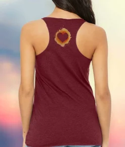 Women Nayked Apparel Tank Tops>Women'S Ridiculously Soft Lightweight Graphic Racerback Tank | Love Is Love