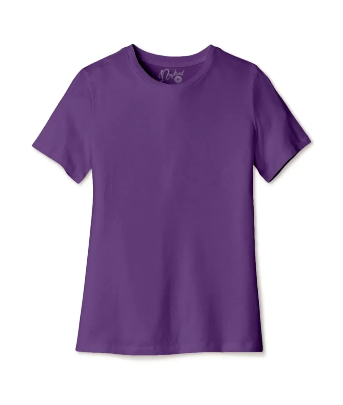 Women Nayked Apparel Tops>Women'S Ridiculously Soft Relaxed Fit 100% Cotton T-Shirt | New Arrival Colors