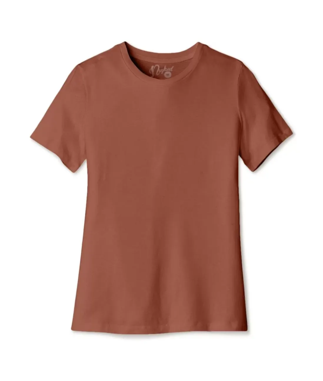 Women Nayked Apparel Tops>Women'S Ridiculously Soft Relaxed Fit 100% Cotton T-Shirt | New Arrival Colors