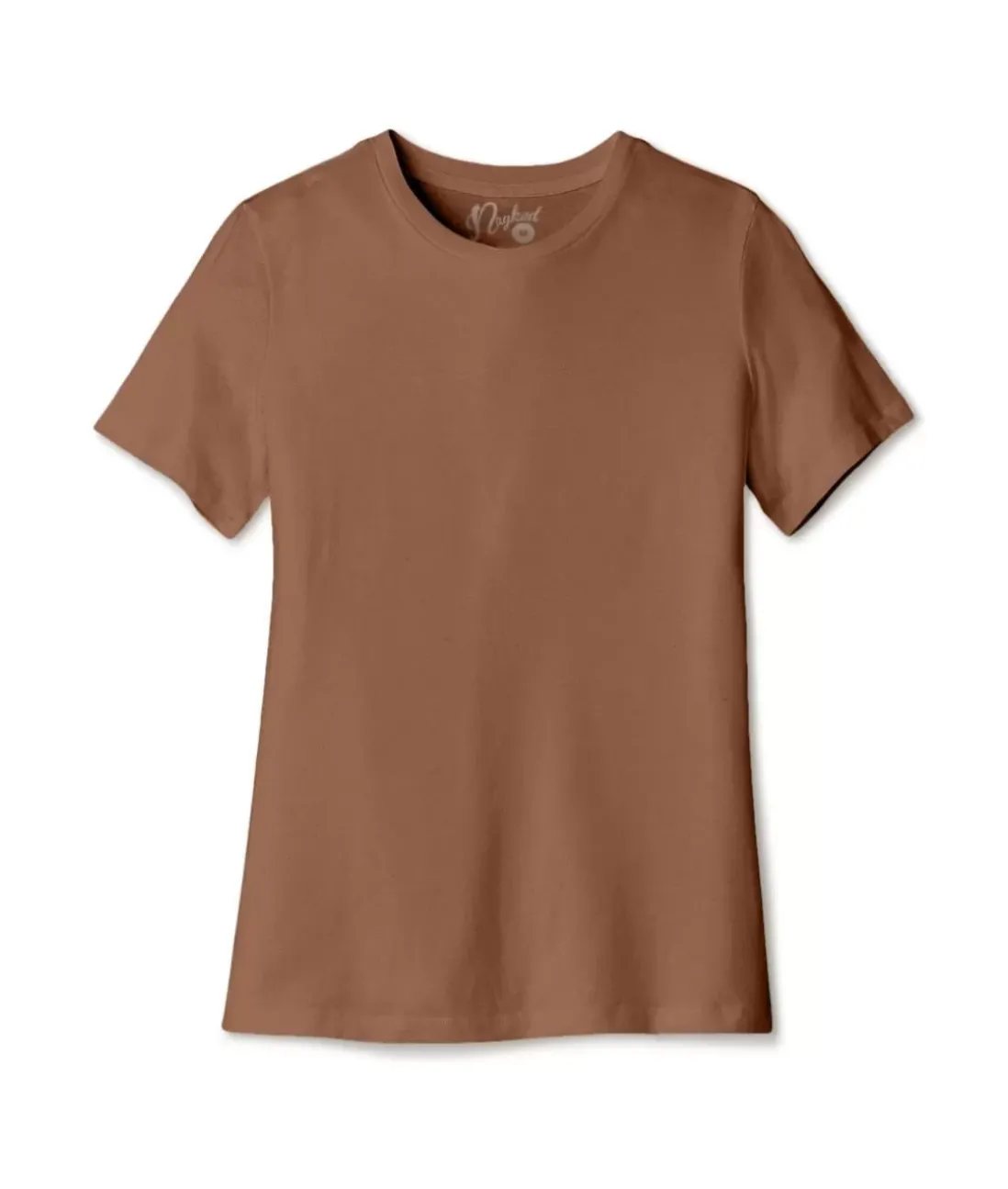 Women Nayked Apparel Tops>Women'S Ridiculously Soft Relaxed Fit 100% Cotton T-Shirt | New Arrival Colors