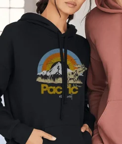 Women Nayked Apparel Tops>Women'S Ridiculously Soft Graphic Oversized Pullover Sweatshirt | Pacific Northwest