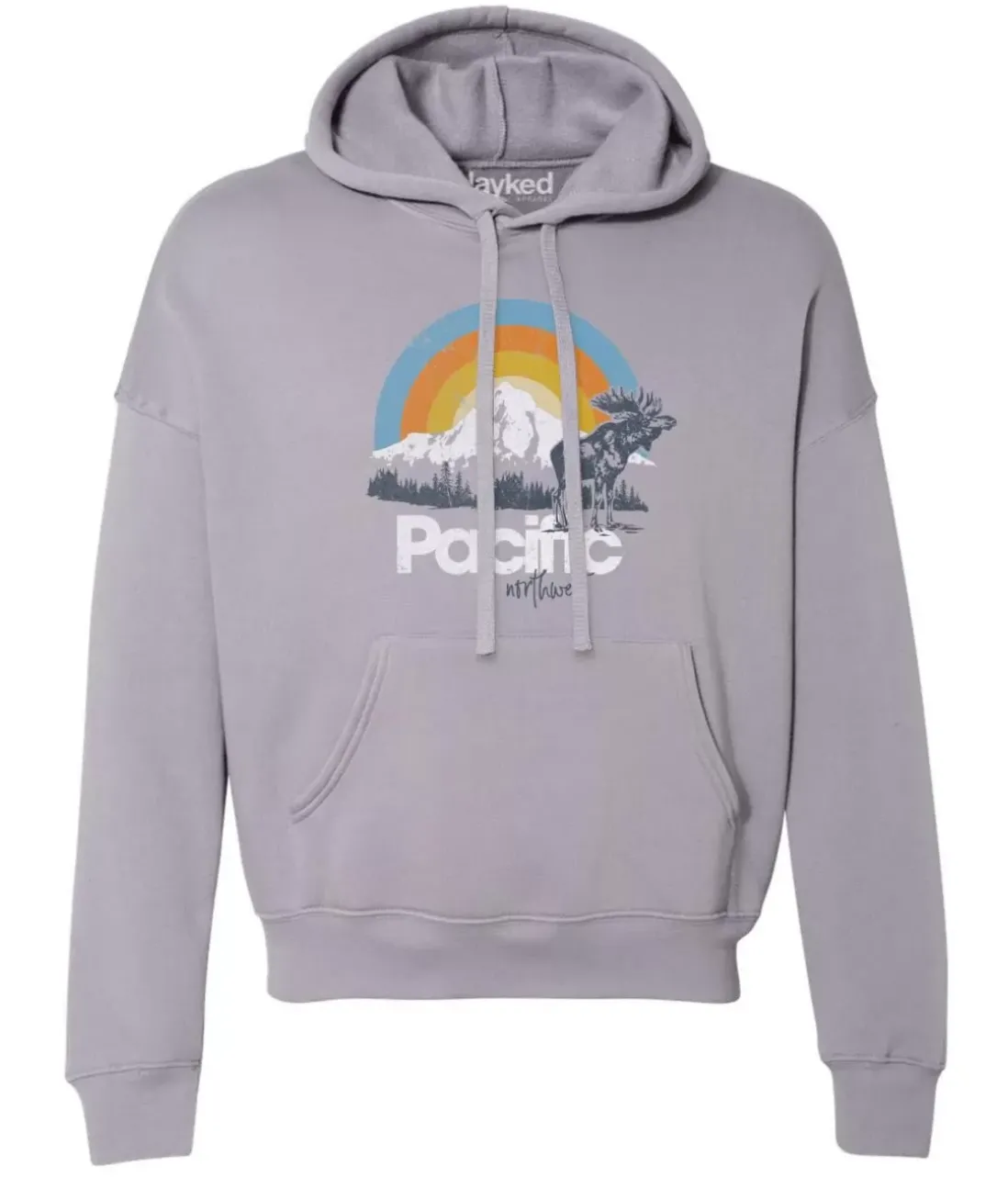 Women Nayked Apparel Tops>Women'S Ridiculously Soft Graphic Oversized Pullover Sweatshirt | Pacific Northwest