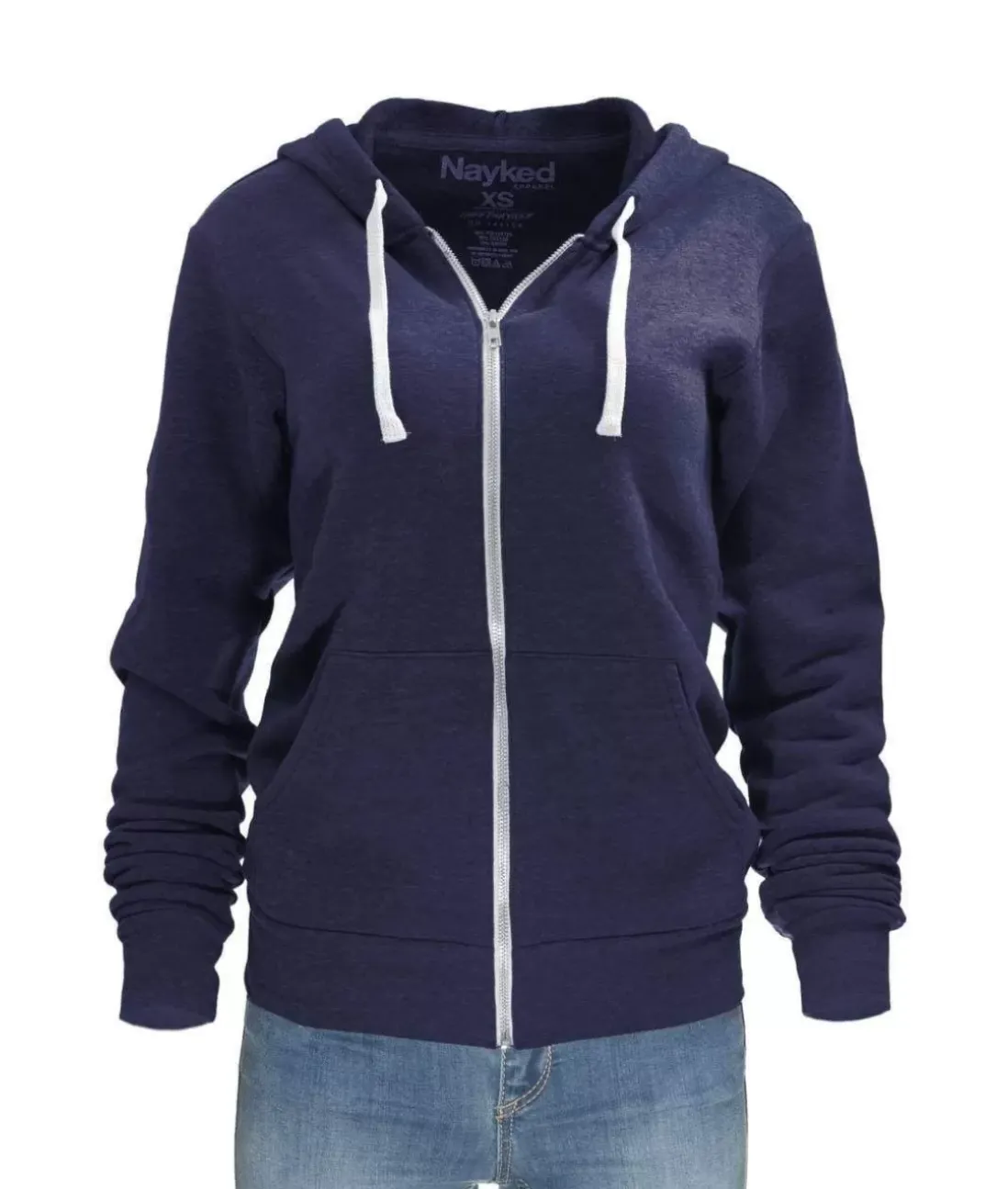 Women Nayked Apparel Tops>Women'S Ridiculously Soft Oversized Fleece Full-Zip Hoodie