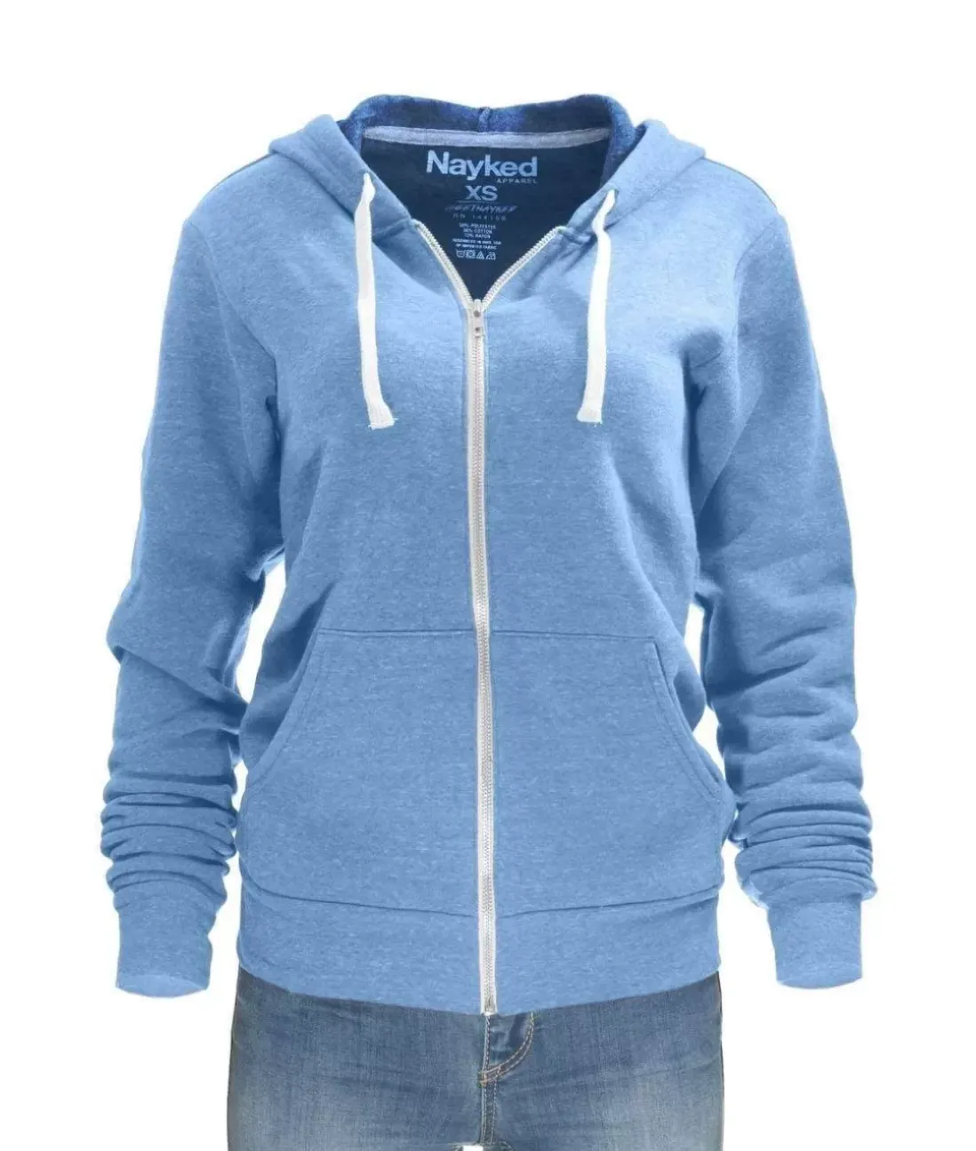 Women Nayked Apparel Tops>Women'S Ridiculously Soft Oversized Fleece Full-Zip Hoodie
