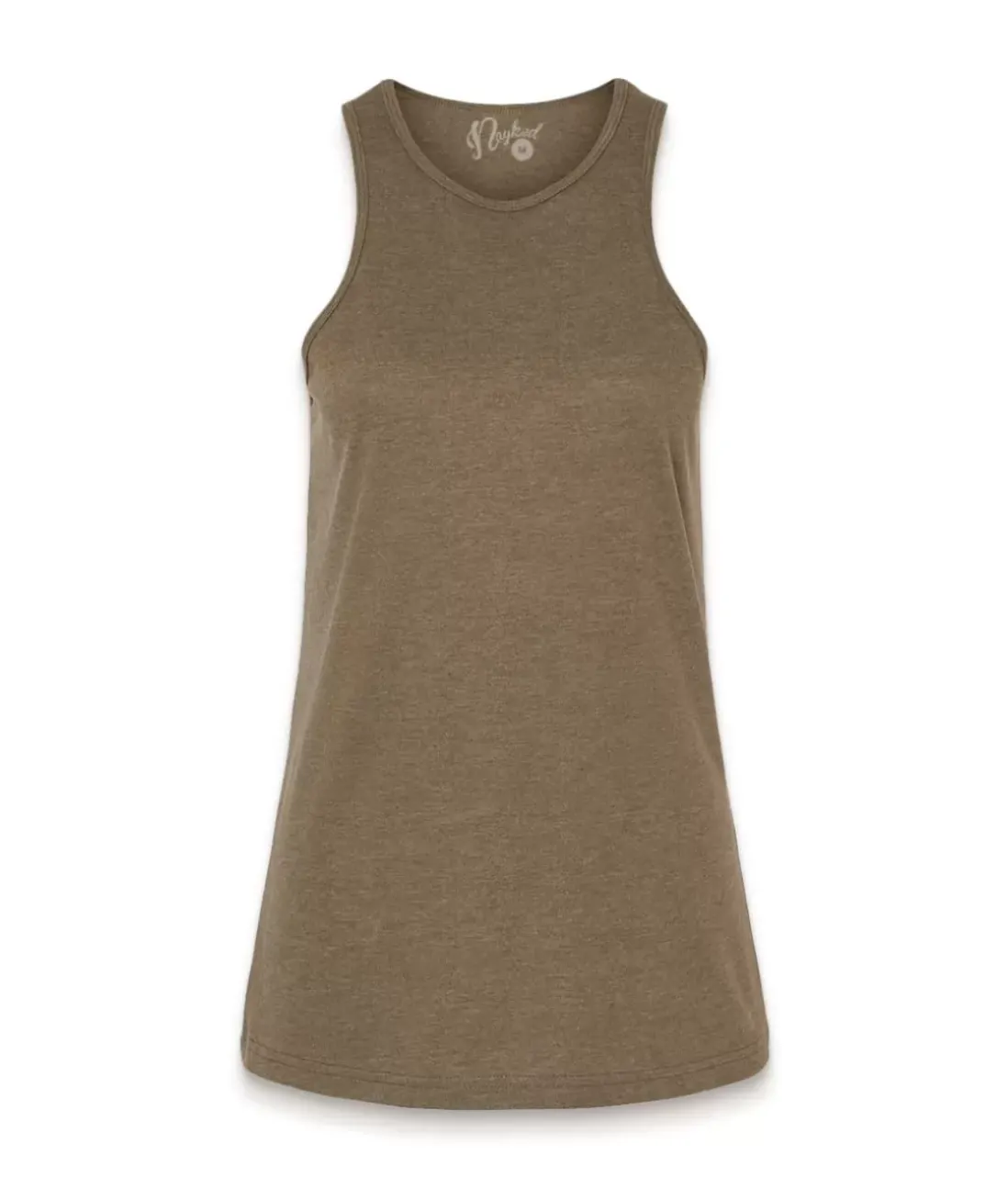 Women Nayked Apparel Tank Tops>Women'S Ridiculously Soft Recycled Racerneck Tank
