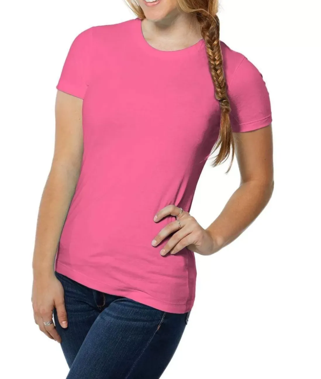 Women Nayked Apparel T-Shirts>Women'S Ridiculously Soft Boyfriend Crew T-Shirt