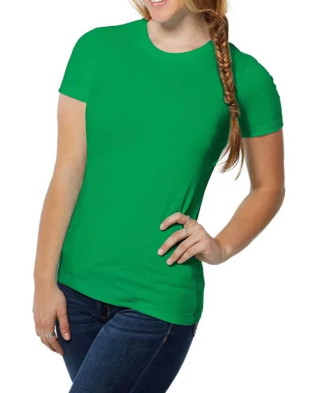 Women Nayked Apparel T-Shirts>Women'S Ridiculously Soft Boyfriend Crew T-Shirt