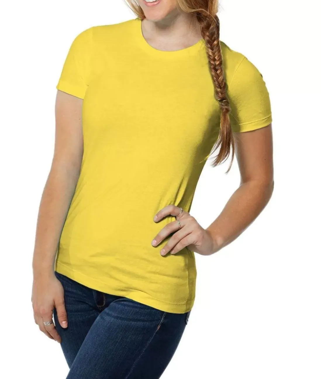 Women Nayked Apparel T-Shirts>Women'S Ridiculously Soft Boyfriend Crew T-Shirt