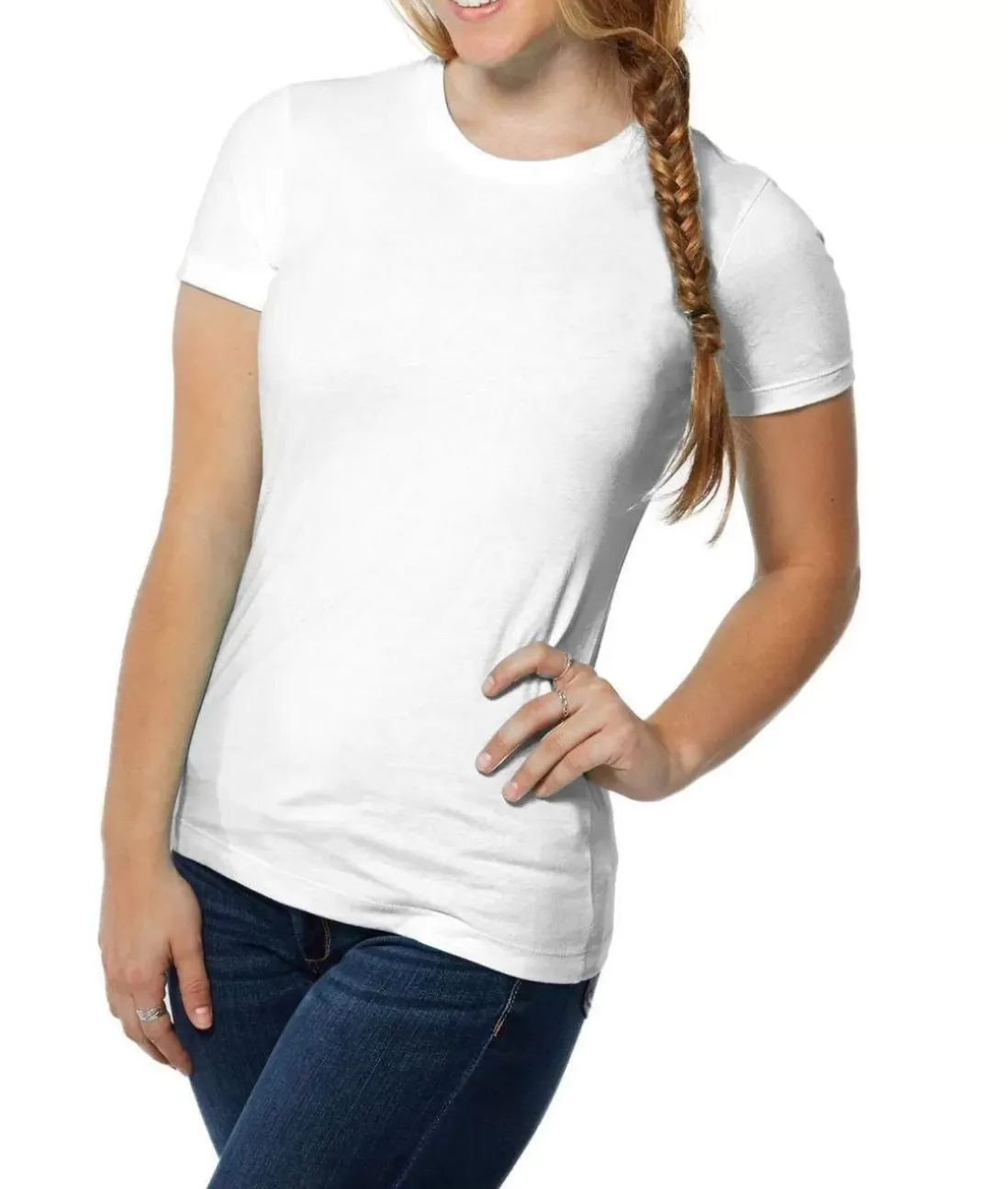 Women Nayked Apparel T-Shirts>Women'S Ridiculously Soft Boyfriend Crew T-Shirt
