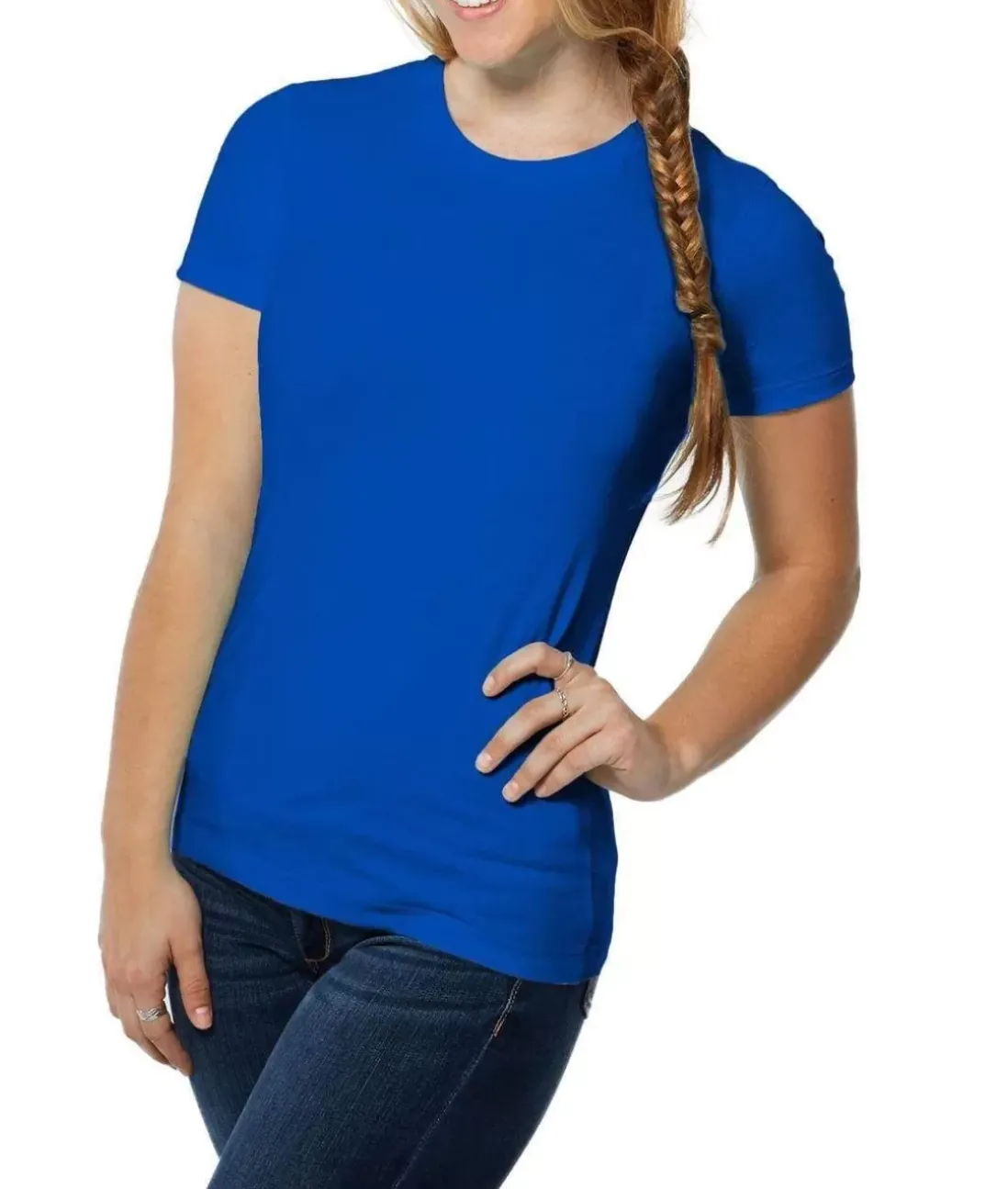 Women Nayked Apparel T-Shirts>Women'S Ridiculously Soft Boyfriend Crew T-Shirt