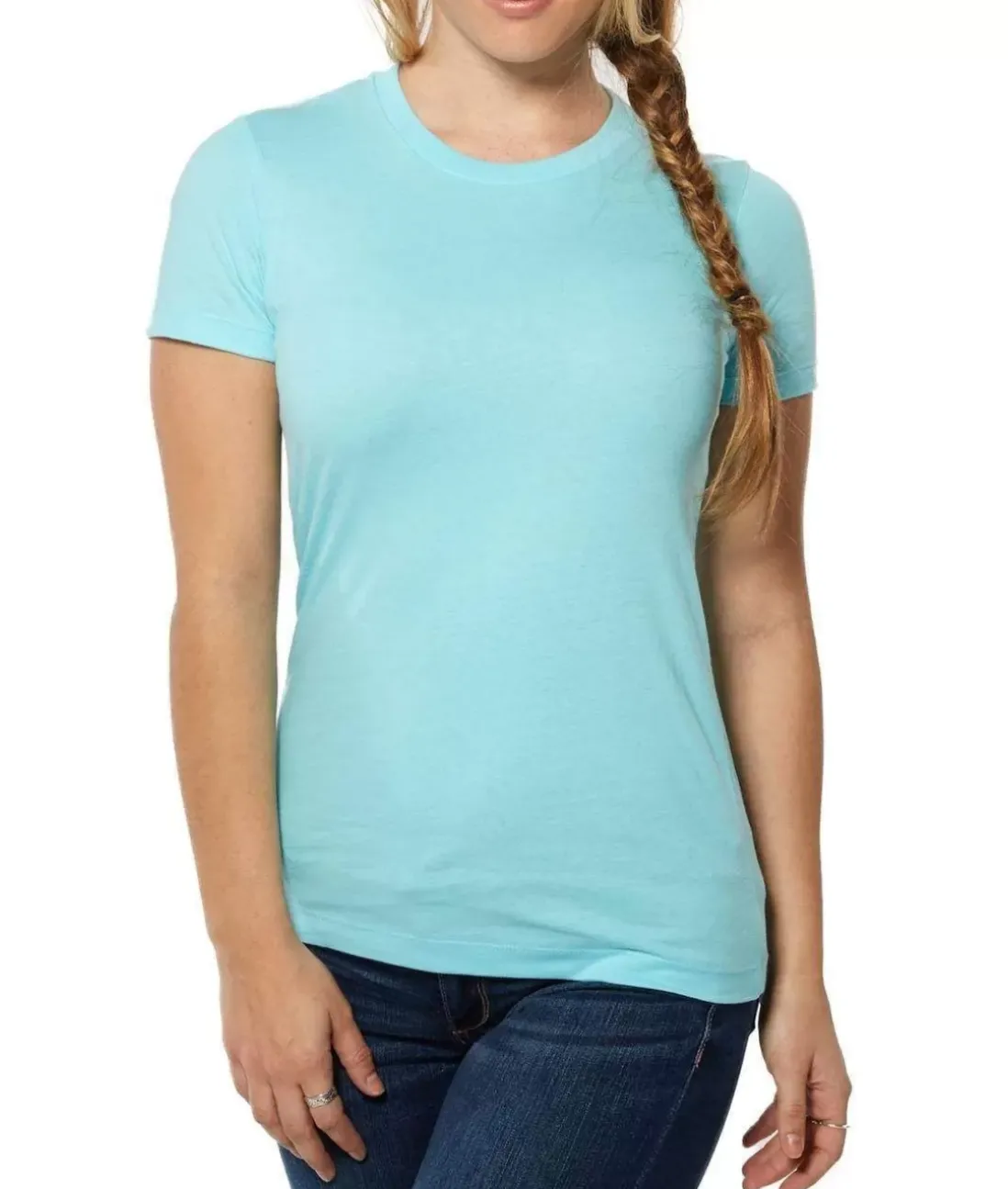 Women Nayked Apparel T-Shirts>Women'S Ridiculously Soft Boyfriend Crew T-Shirt