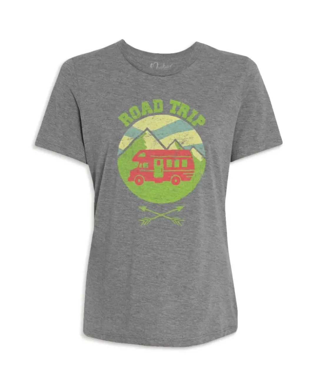 Women Nayked Apparel T-Shirts>Women'S Ridiculously Soft Graphic Tee | Road Trip