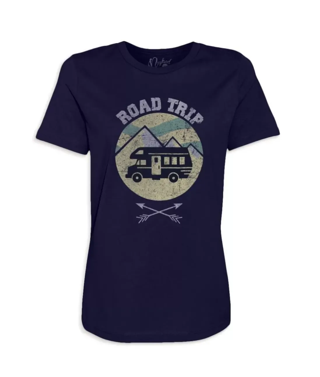 Women Nayked Apparel T-Shirts>Women'S Ridiculously Soft Graphic Tee | Road Trip