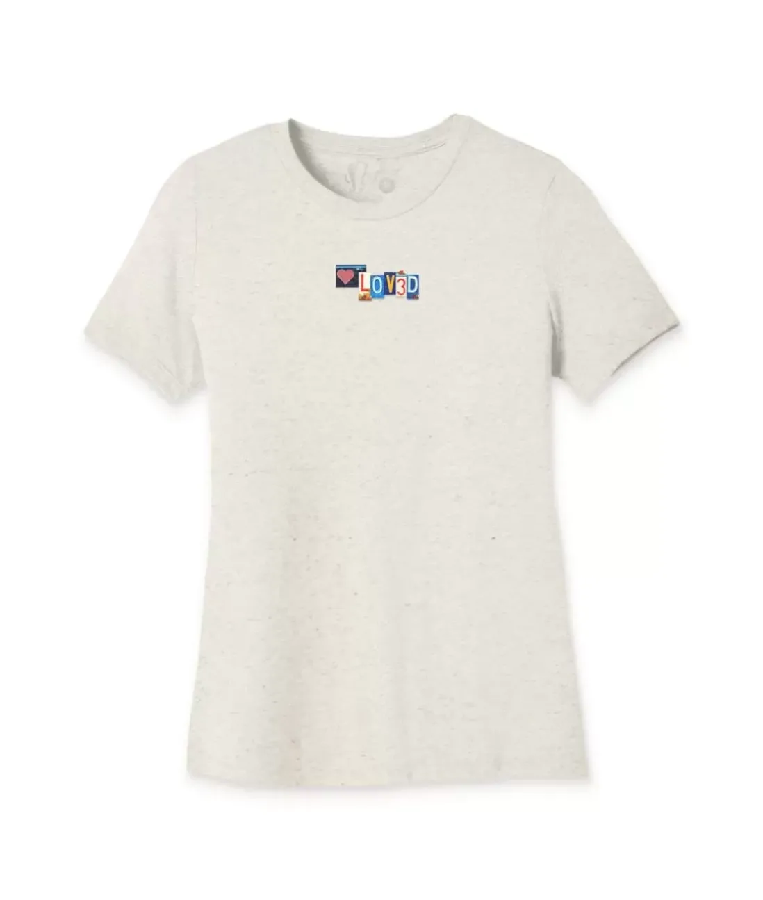 Women Nayked Apparel Tops>Women'S Ridiculously Soft Lightweight Graphic Tee | Loved