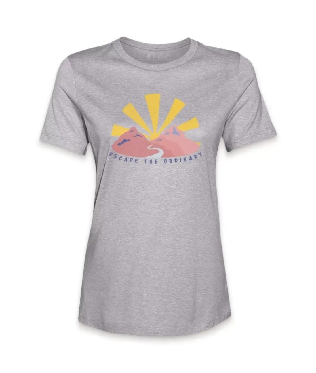 Women Nayked Apparel T-Shirts>Women'S Ridiculously Soft Midweight Graphic Tee | Escape The Ordinary
