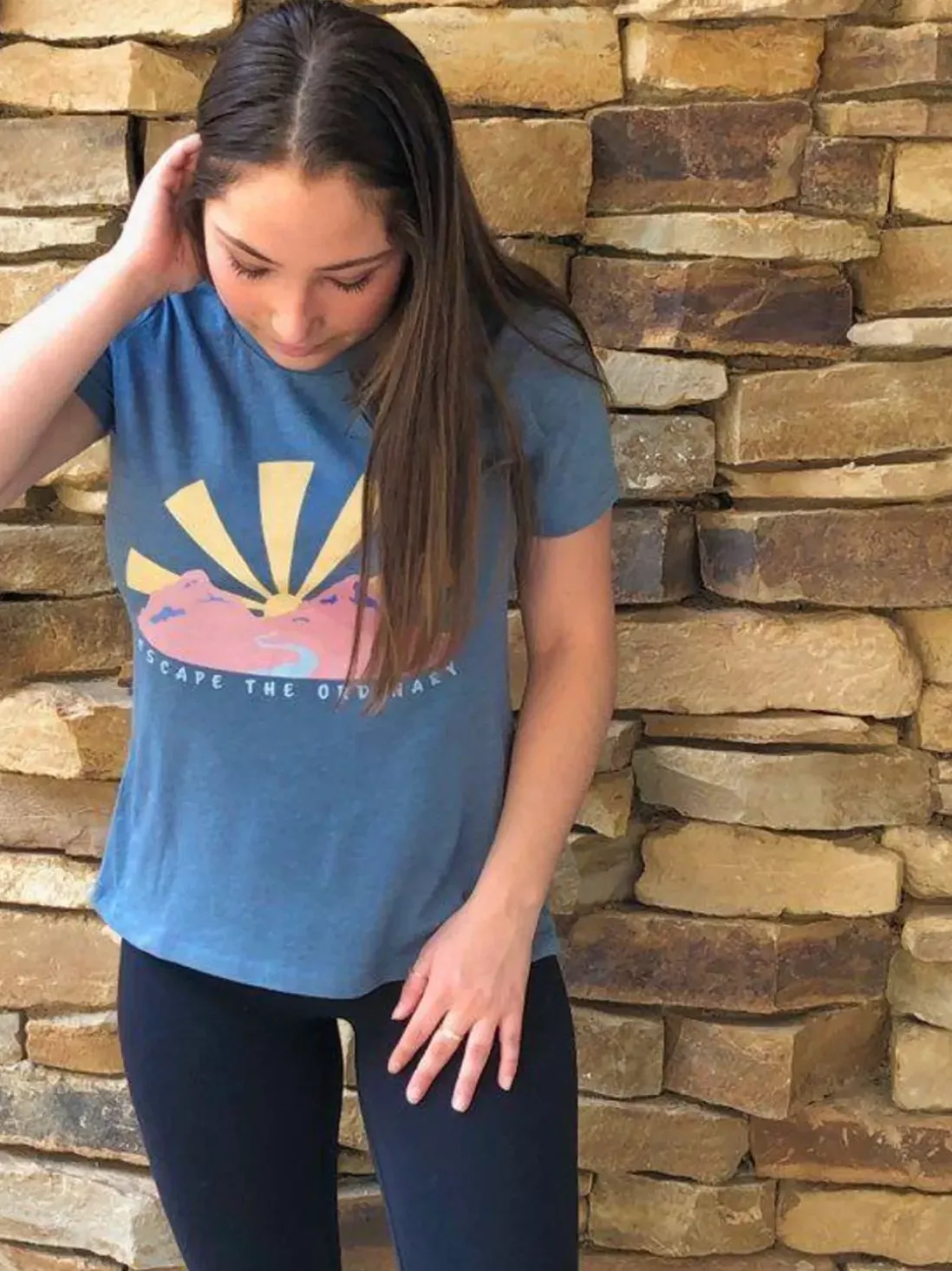 Women Nayked Apparel T-Shirts>Women'S Ridiculously Soft Midweight Graphic Tee | Escape The Ordinary