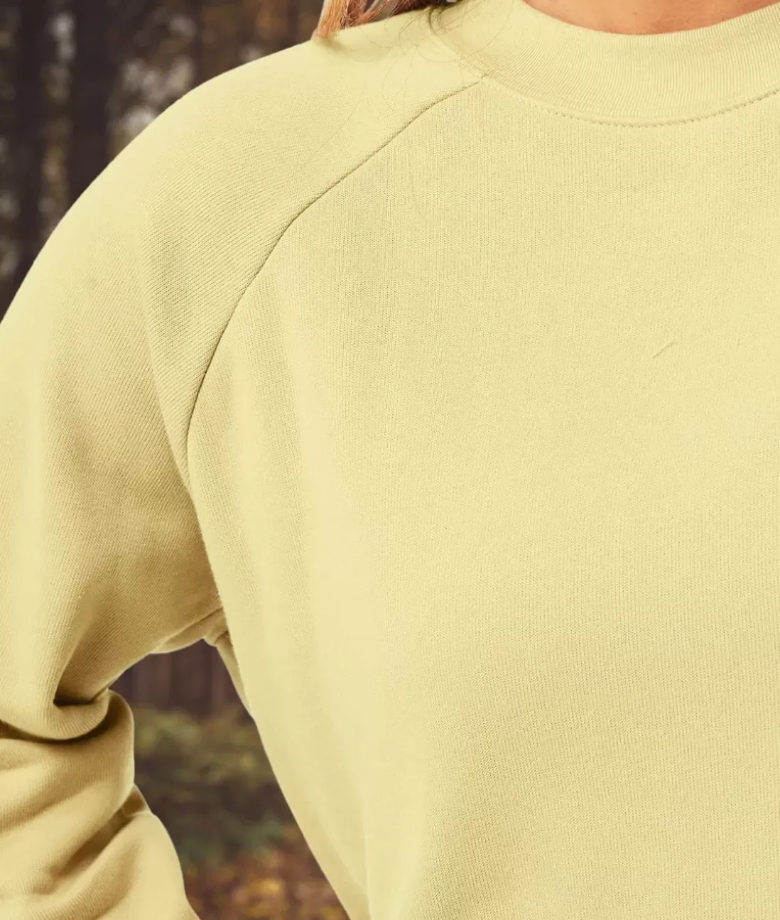Women Nayked Apparel Hoodies & Sweatshirts>Women'S Ridiculously Soft Raglan Abbreviated Crop Pullover