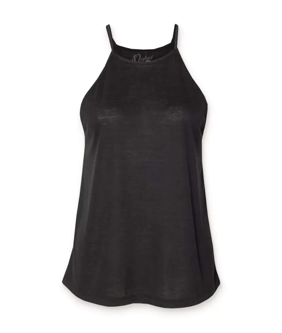 Women Nayked Apparel Tank Tops>Women'S Ridiculously Soft Lightweight Flowy High Neck Tank Top