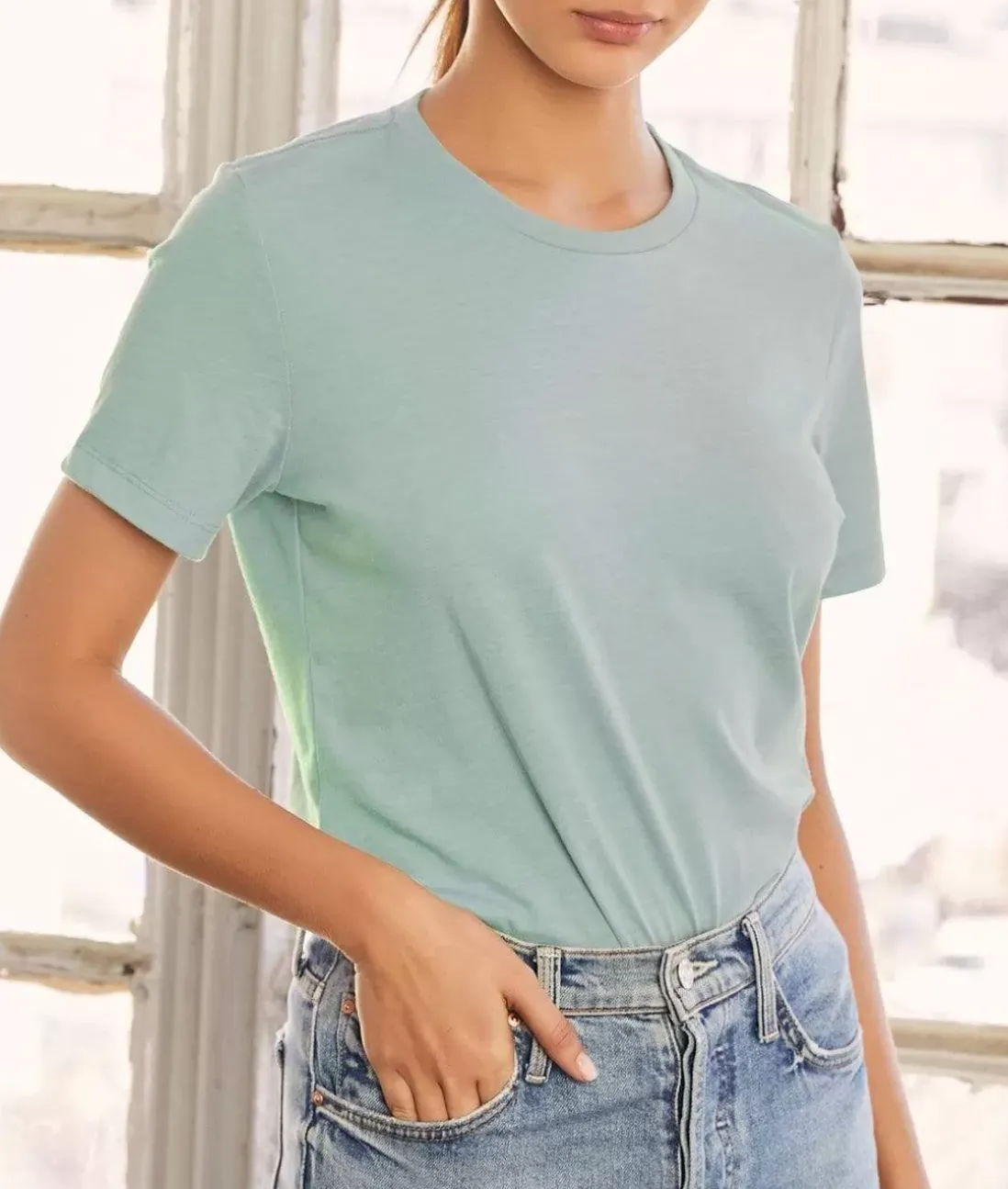 Women Nayked Apparel Tops>Women'S Ridiculously Soft Relaxed Fit Lightweight T-Shirt