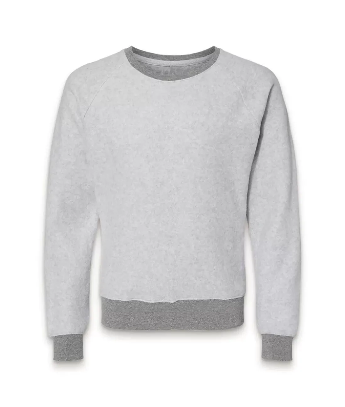 Women Nayked Apparel Athleisure>Women'S Ridiculously Soft Inside Out Crew Neck Pullover Sweatshirt