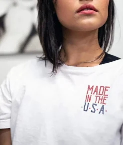 Women Nayked Apparel T-Shirts>Women'S Ridiculously Soft Lightweight Graphic Tee | Made In The Usa
