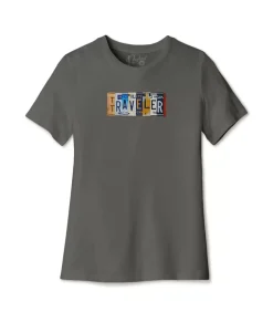 Women Nayked Apparel Tops>Women'S Ridiculously Soft Cotton Graphic Tee | Traveler