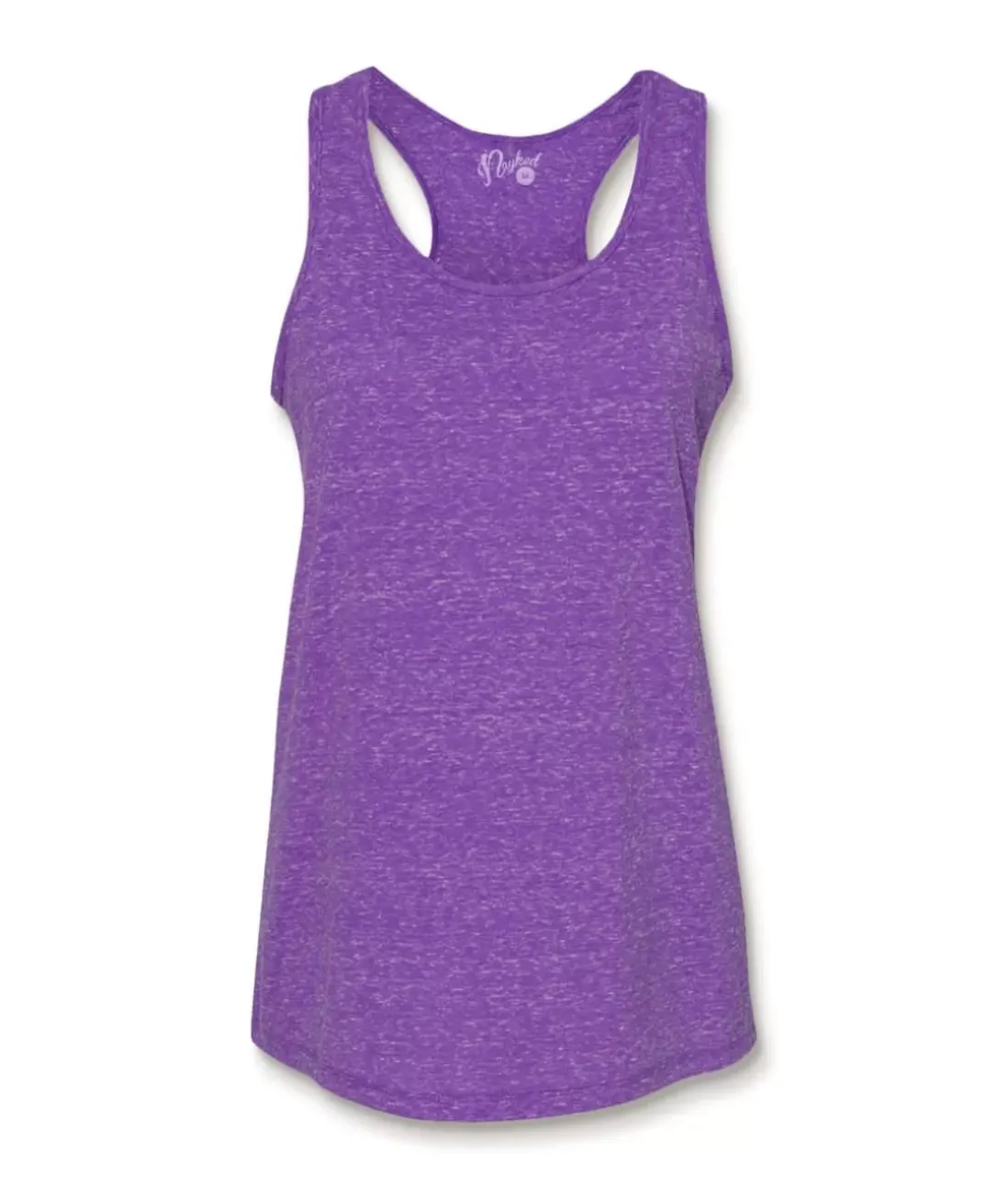 Women Nayked Apparel T-Shirts>Women'S Ridiculously Soft Snow Heather Racerback Tank Top