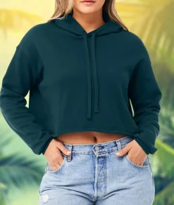 Women Nayked Apparel Tops>Women'S Ridiculously Soft Cropped Hoodie