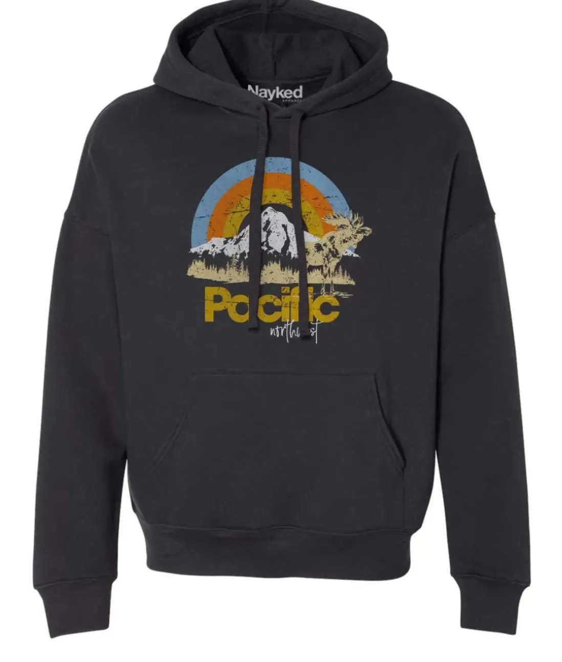 Women Nayked Apparel Hoodies & Sweatshirts>Women'S Ridiculously Soft Graphic Oversized Pullover Sweatshirt | Pacific Northwest