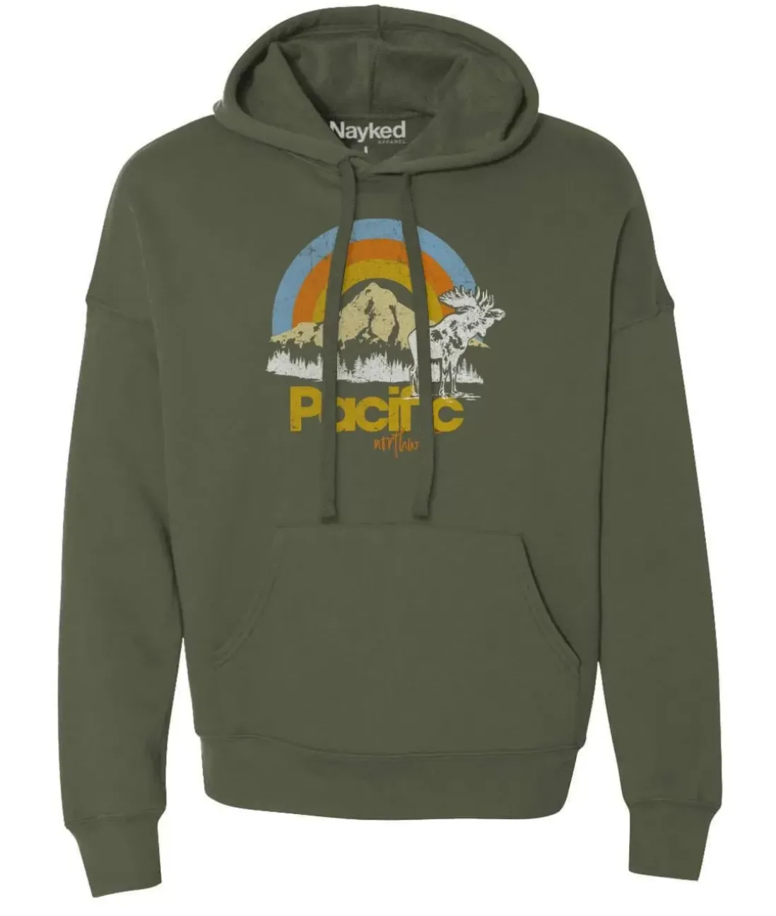 Women Nayked Apparel Hoodies & Sweatshirts>Women'S Ridiculously Soft Graphic Oversized Pullover Sweatshirt | Pacific Northwest