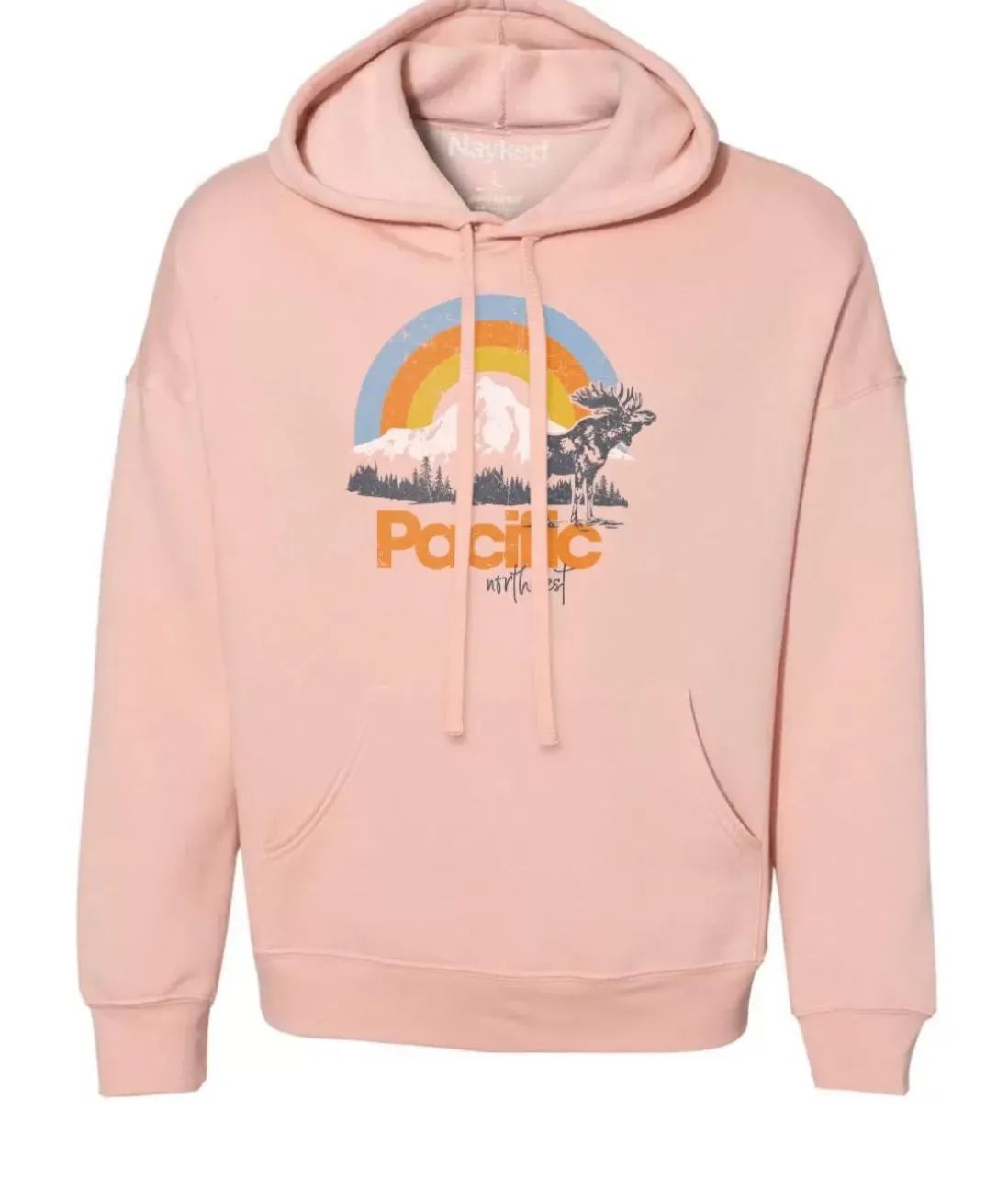 Women Nayked Apparel Hoodies & Sweatshirts>Women'S Ridiculously Soft Graphic Oversized Pullover Sweatshirt | Pacific Northwest