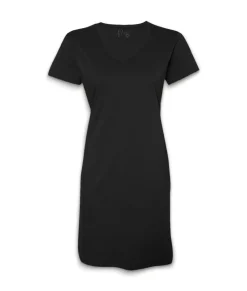 Women Nayked Apparel Tops>Women'S Ridiculously Soft V-Neck T-Shirt Dress