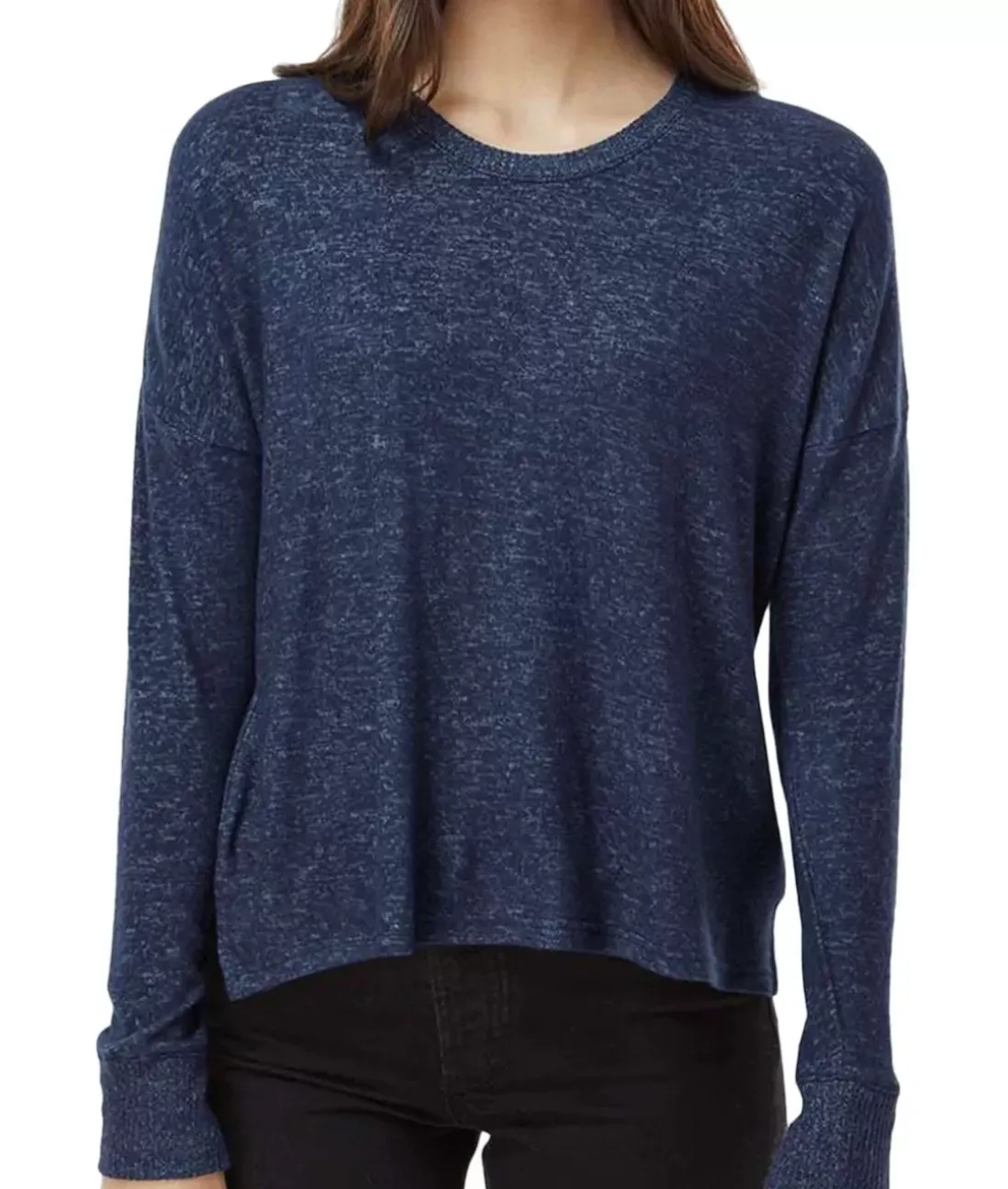 Women Nayked Apparel Hoodies & Sweatshirts>Women'S Ridiculously Soft Cuddle Fleece Boxy Pullover