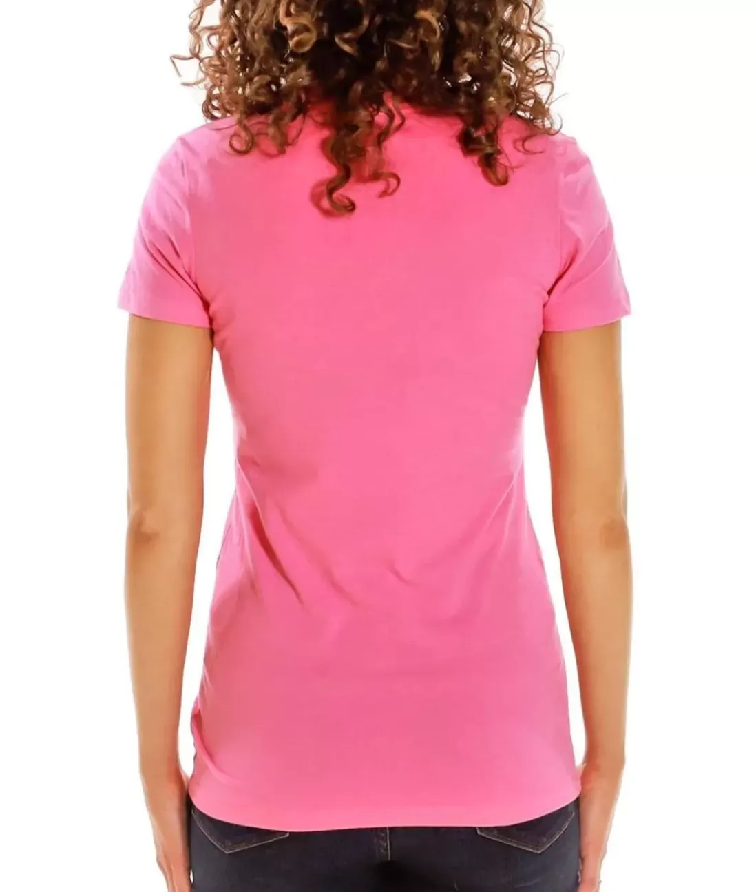 Women Nayked Apparel Tops>Women'S Ridiculously Soft Midweight V-Neck T-Shirt