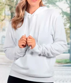 Women Nayked Apparel Tops>Women'S Ridiculously Soft Sueded French Terry Pullover Hoodie