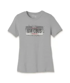 Women Nayked Apparel Tops>Women'S Ridiculously Soft Lightweight Graphic Tee | 614 Cbus
