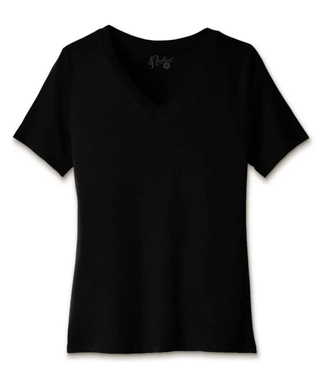Women Nayked Apparel T-Shirts>Women'S Ridiculously Soft Relaxed Fit 100% Cotton V-Neck T-Shirt