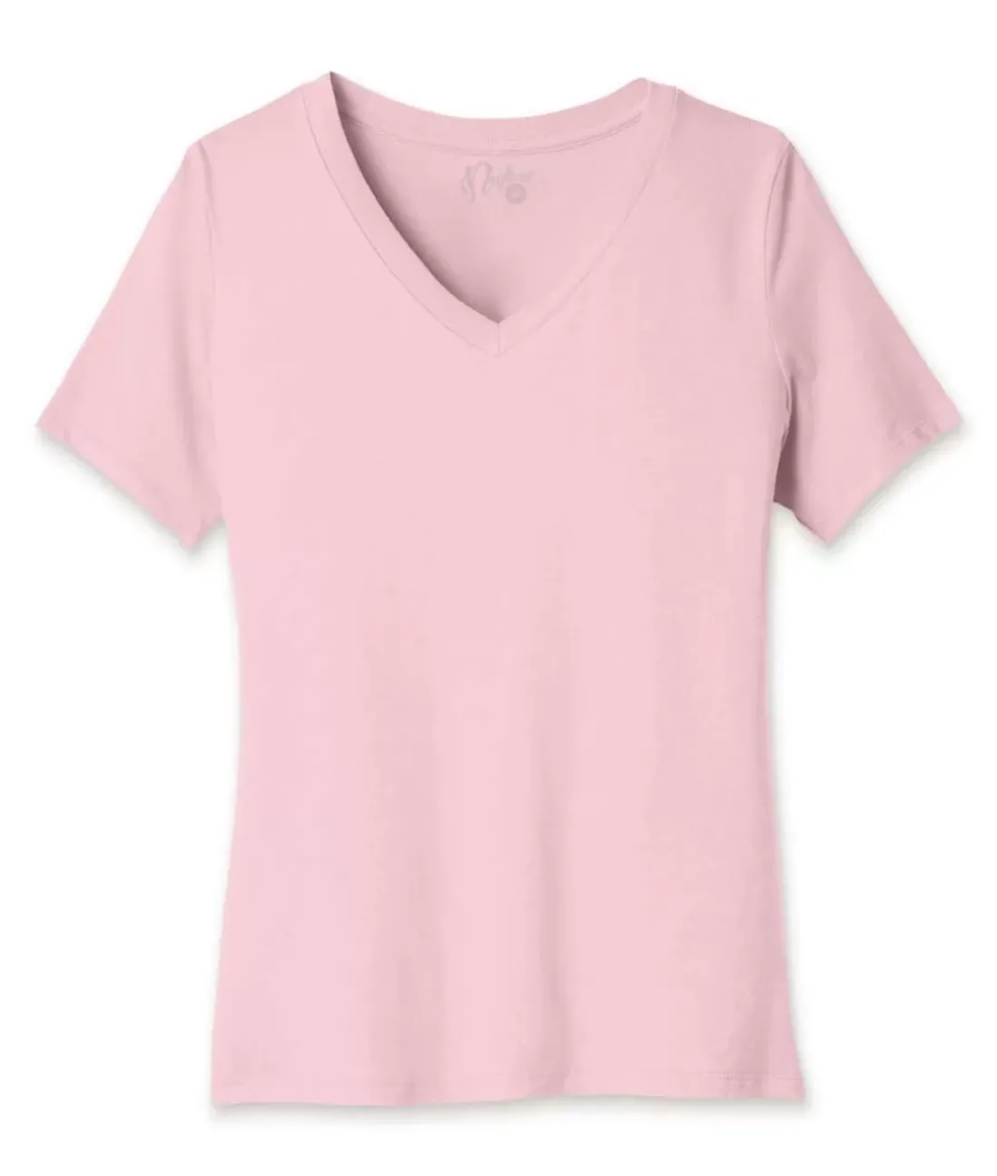 Women Nayked Apparel T-Shirts>Women'S Ridiculously Soft Relaxed Fit 100% Cotton V-Neck T-Shirt
