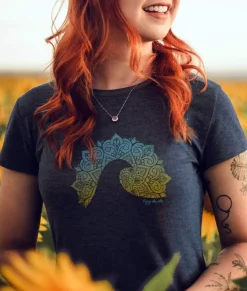 Women Nayked Apparel Tops>Women'S Ridiculously Soft Midweight Graphic Tee | Enjoy The Ride