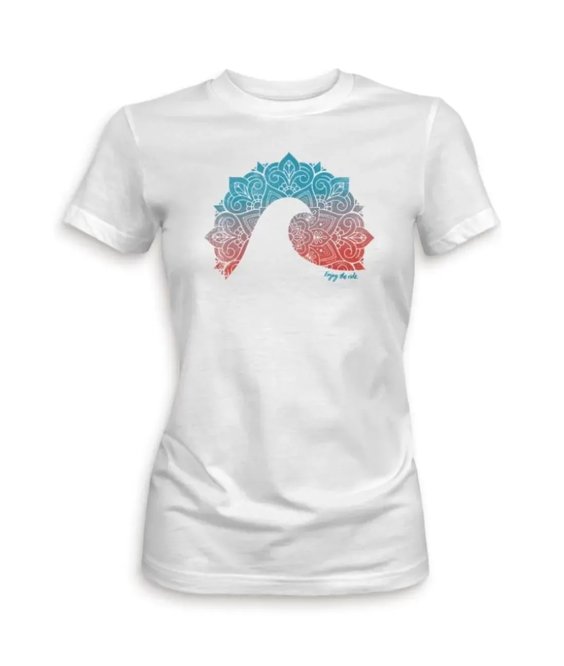Women Nayked Apparel Tops>Women'S Ridiculously Soft Midweight Graphic Tee | Enjoy The Ride