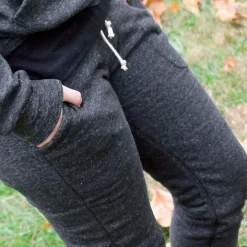 Women Nayked Apparel Bottoms Skirts & Dresses>Women'S Ridiculously Soft Vintage Recycled Softest Fleece Joggers
