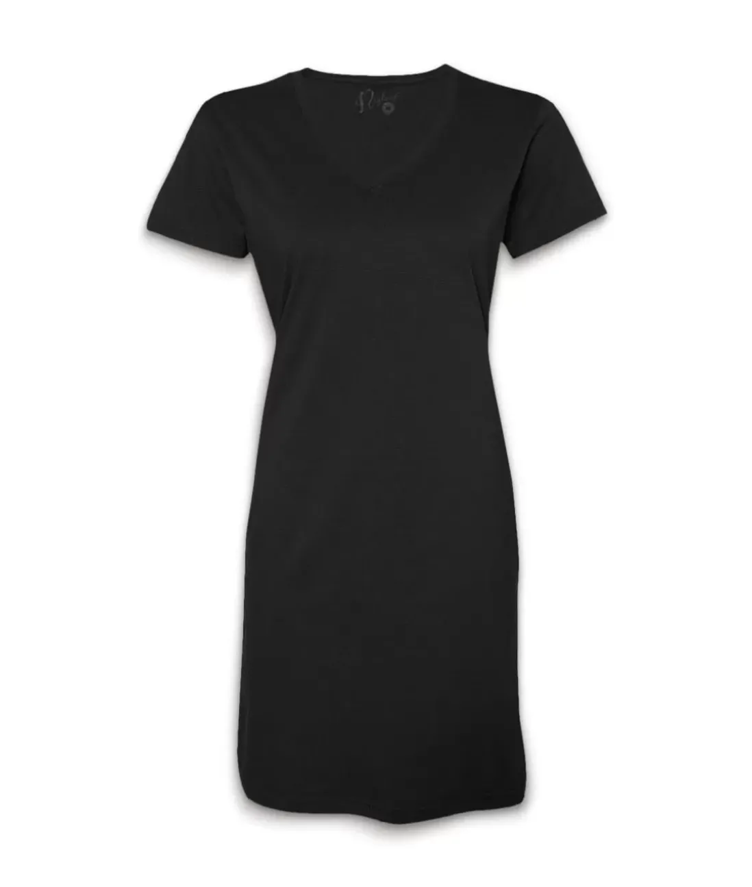 Women Nayked Apparel Bottoms Skirts & Dresses>Women'S Ridiculously Soft V-Neck T-Shirt Dress