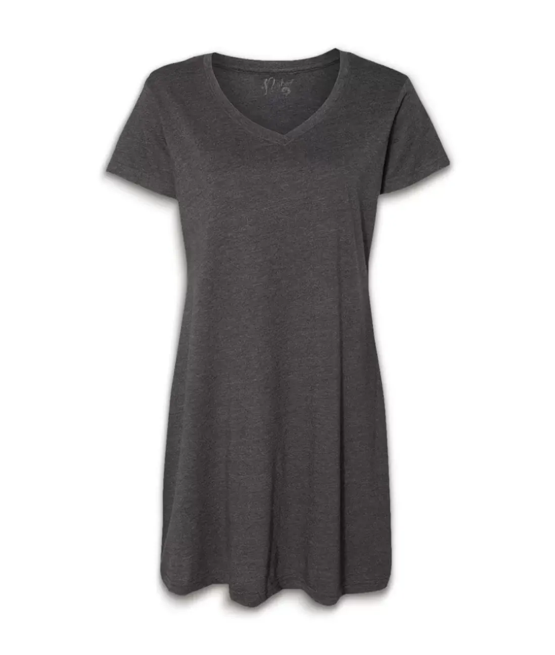 Women Nayked Apparel Bottoms Skirts & Dresses>Women'S Ridiculously Soft V-Neck T-Shirt Dress