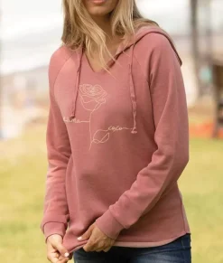 Women Nayked Apparel Hoodies & Sweatshirts>Women'S Ridiculously Soft Curved Hem Graphic Hoodie | Mama Xoxo