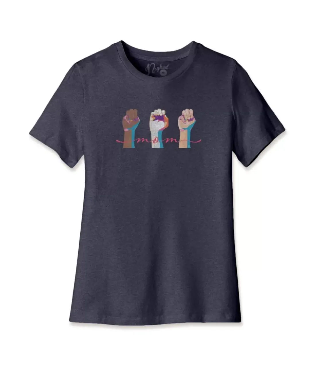 Women Nayked Apparel Tops>Women'S Ridiculously Soft Midweight Graphic Tee | Mom Signed